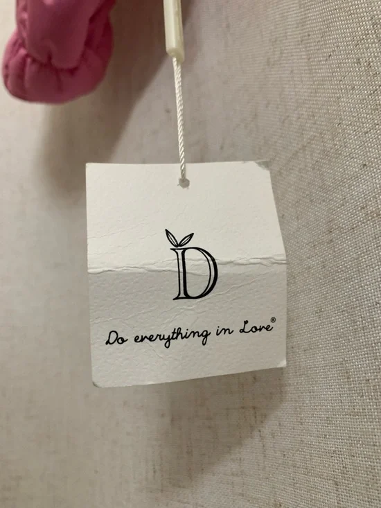 Do Everything in Love Pink Quilted Crossbody Sling Bag Travel New Cord Girly - Picture 6 of 6